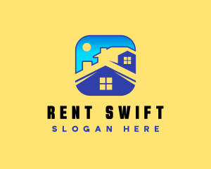 House Roof Residential logo design