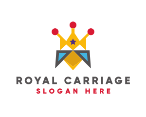 Royal Bird Crown logo design