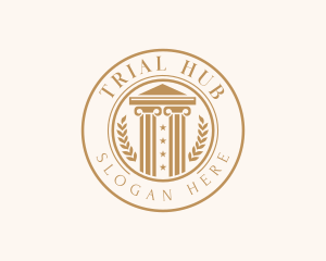 Legal Court Lawyer logo
