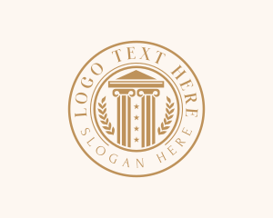 Lawyer - Legal Court Lawyer logo design