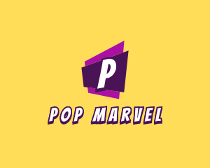 Pop Art Cartoon  logo