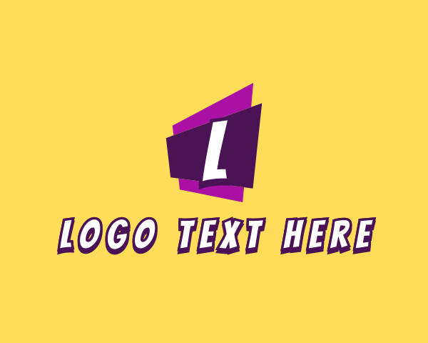 Pop Art logo example 3