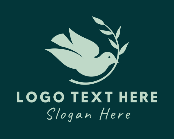 Leaf logo example 3