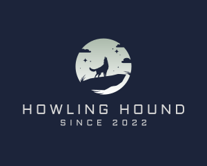 Moonlight Howling Wolf logo