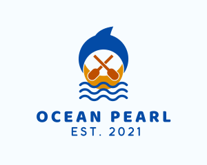 Ocean Rowing Adventure  logo design