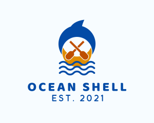 Ocean Rowing Adventure  logo design