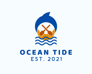 Ocean Rowing Adventure  logo design