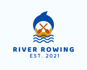 Ocean Rowing Adventure  logo design