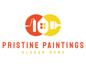 House Paint Renovation logo design