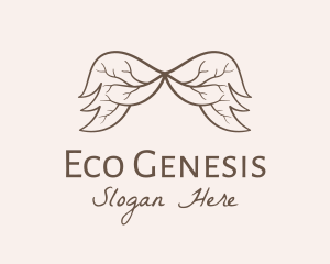 Organic Root Wing logo design