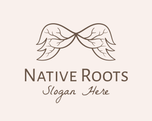 Organic Root Wing logo design