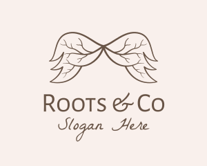 Organic Root Wing logo design