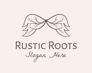 Organic Root Wing logo design