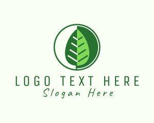 Vegetarian - Modern Leaf Vegetarian logo design