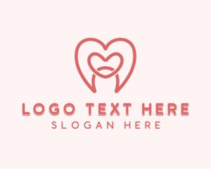 Heart - Heart Dental Tooth logo design