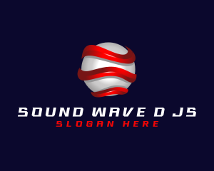 Wave Globe International logo design