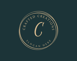 Luxurious Beauty Shop logo design