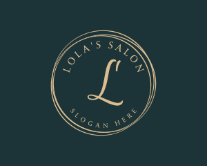 Luxurious Beauty Shop logo design