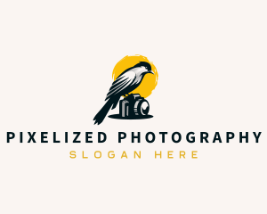 Bird Camera Photography logo design