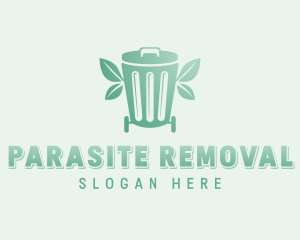 Compost Waste Bin logo design