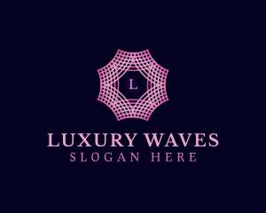 Elegant Wave Motion logo design