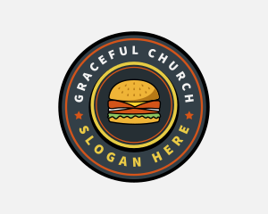 Fast Food Burger Restaurant Logo