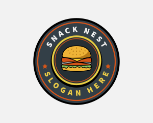 Fast Food Burger Restaurant logo design