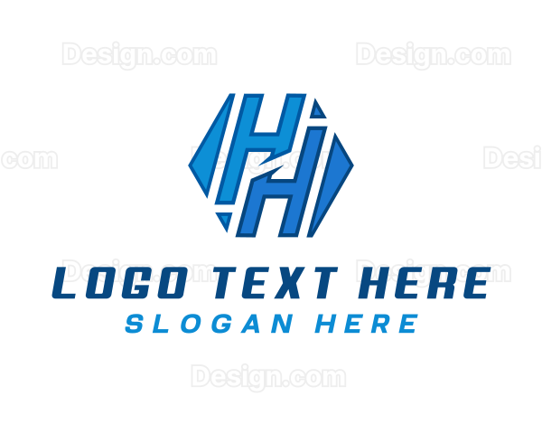 Mechanical Technology Letter H Logo