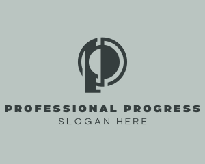 Professional Firm Letter P logo design