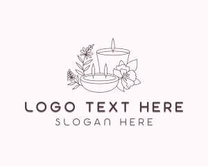 Flower Scented Candles logo