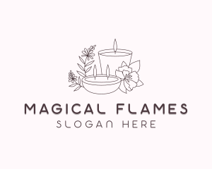 Flower Scented Candles logo