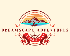 Mountain Sea Adventure logo design