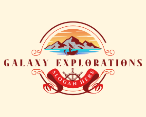 Mountain Sea Adventure logo design