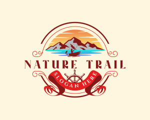 Mountain Sea Adventure logo design