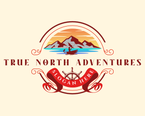 Mountain Sea Adventure logo design