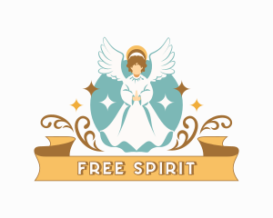 Guardian Angel Spirit logo design