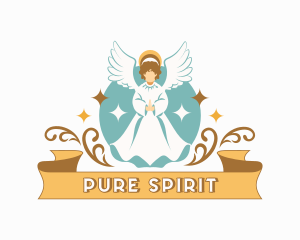 Guardian Angel Spirit logo design