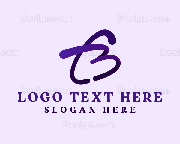 Ribbon Fashion Clothing Logo