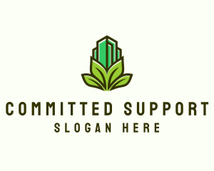 Eco Tower Building  logo design