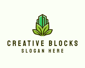 Eco Tower Building  logo design