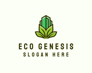 Eco Tower Building  logo design