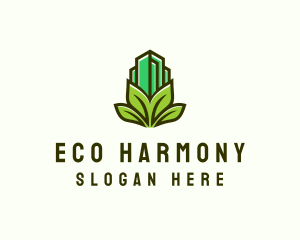 Eco Tower Building  logo design