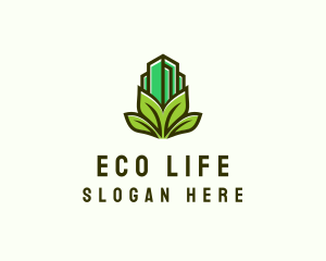 Eco Tower Building  logo design