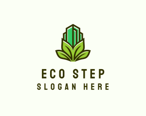 Eco Tower Building  logo design