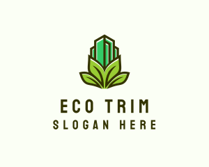 Eco Tower Building  logo design