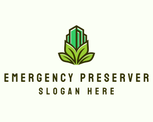 Eco Tower Building  logo design