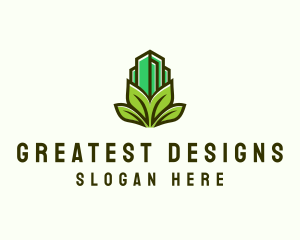 Eco Tower Building  logo design