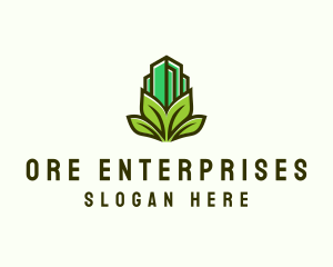 Eco Tower Building  logo design