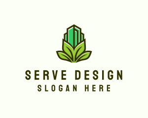 Eco Tower Building  logo design