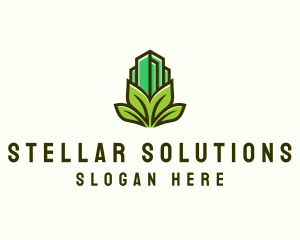 Eco Tower Building  logo design